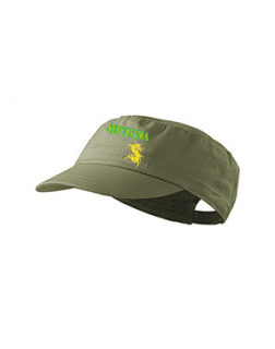 SEPULTURA - Brasil Flag Logo - olivová šiltovka army cap