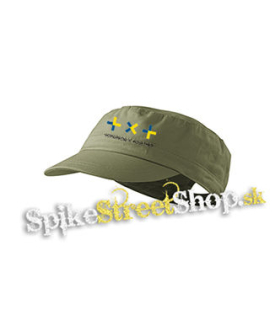 TXT - TOMORROW X TOGETHER - Logo Symbol - olivová šiltovka army cap