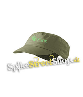 XBOX - Logo Motive 2 - olivová šiltovka army cap