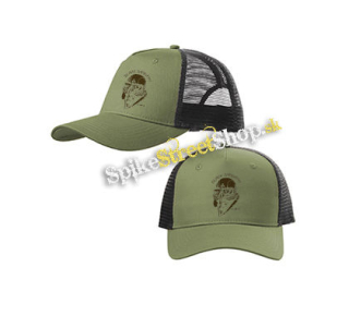 BLACK SABBATH - Avengers US Tour 78 - olivovočierna sieťkovaná šiltovka model "Trucker Cap"