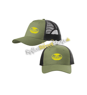 BLACK VEIL BRIDES - Batman Logo - olivovočierna sieťkovaná šiltovka model "Trucker Cap"