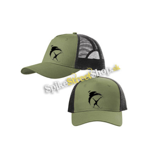 CALISTATIC - olivovočierna sieťkovaná šiltovka model "Trucker Cap"