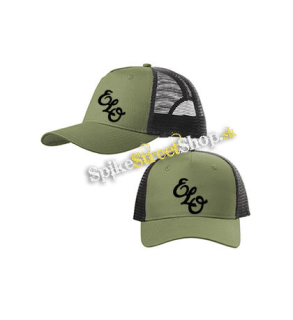 ELECTRIC LIGHT ORCHESTRA - Band Logo - olivovočierna sieťkovaná šiltovka model "Trucker Cap"