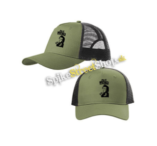 SEX PISTOLS - Sid Vicious - olivovočierna sieťkovaná šiltovka model "Trucker Cap"