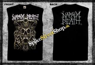 NAPALM DEATH - Tribe Skull - čierne pánske tričko bez rukávov