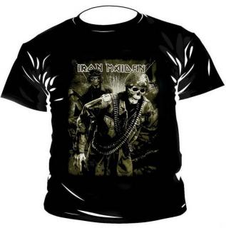 IRON MAIDEN - A Matter Of Life And Death - čierne pánske tričko