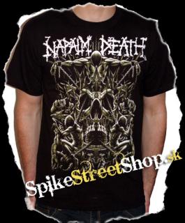 NAPALM DEATH - Tribe Skull - čierne pánske tričko
