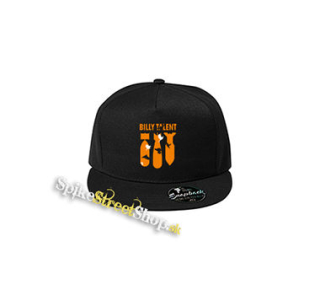 BILLY TALENT - Bombs Orange - čierna šiltovka model "Snapback"