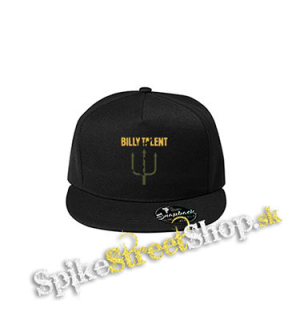 BILLY TALENT - Logo Yellow Green - čierna šiltovka model "Snapback"