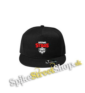 BRAWL STARS - Logo - čierna šiltovka model "Snapback"