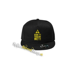 DON'T TOUCH ME - čierna šiltovka model "Snapback"