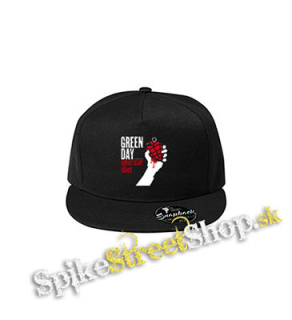 GREEN DAY - American Idiot - čierna šiltovka model "Snapback"
