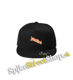 JUDAS PRIEST - Orange Yellow Classic Logo - čierna šiltovka model "Snapback"