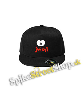 JUICY - čierna šiltovka model "Snapback"