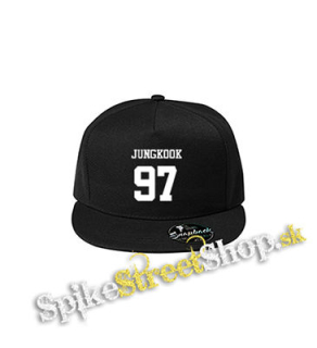 JUNGKOOK - 97 - čierna šiltovka model "Snapback"