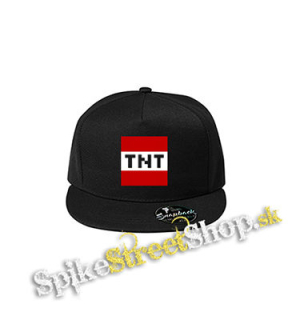 MINECRAFT - TNT - čierna šiltovka model "Snapback"