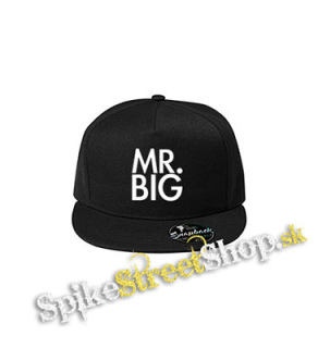 MR BIG - Logo White - čierna šiltovka model "Snapback"