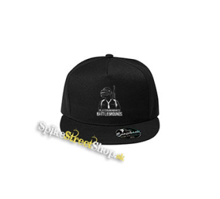 PUBG - Crest - čierna šiltovka model "Snapback"