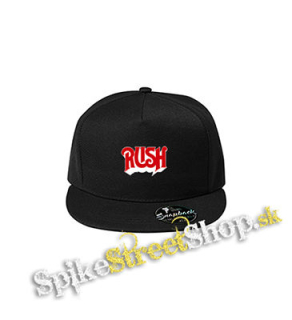 RUSH - Logo Red - čierna šiltovka model "Snapback"