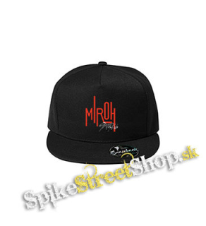 STRAY KIDS - Logo MIROH - čierna šiltovka model "Snapback"