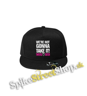 TWISTED SISTER - Were Not Gonna Take It - čierna šiltovka model "Snapback"
