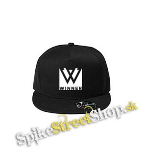 WINNER - Logo K-Pop Band Motive 2 - čierna šiltovka model "Snapback"