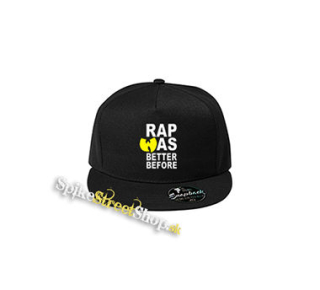 WU TANG CLAN - Rap Was Better Before - čierna šiltovka model "Snapback"