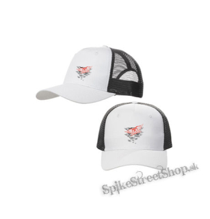 AEROSMITH - Repeat - bieločierna sieťkovaná šiltovka model "Trucker Cap"