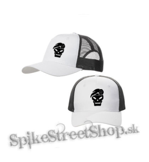 CALL OF DUTY  - Lebka - bieločierna sieťkovaná šiltovka model "Trucker Cap"