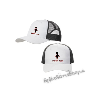 DEPECHE MODE - Playing The Angel - bieločierna sieťkovaná šiltovka model "Trucker Cap"