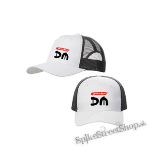 DEPECHE MODE - Spirit Crest - bieločierna sieťkovaná šiltovka model "Trucker Cap"