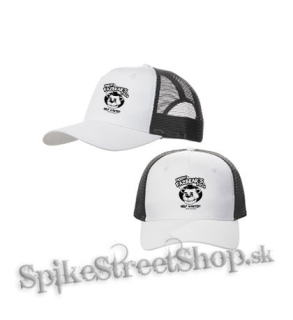 FIVE NIGHTS AT FREDDY´S - Freddy Fazbear´s Pizza - bieločierna sieťkovaná šiltovka model "Trucker Cap"