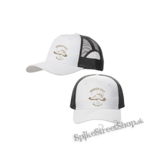 GREEN DAY - All Star Vintage - bieločierna sieťkovaná šiltovka model "Trucker Cap"