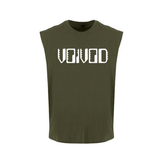 VOIVOD - Logo Nothingface - pánske tričko bez rukávov vo farbe "military green"