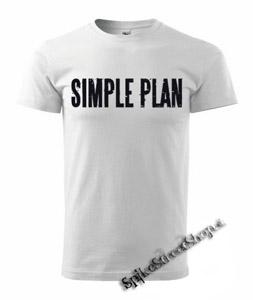 SIMPLE PLAN - Logo - biele pánske tričko