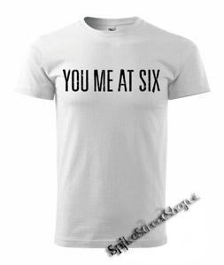 YOU ME AT SIX - Logo - biele pánske tričko