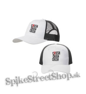 PARAMORE - Crush - bieločierna sieťkovaná šiltovka model "Trucker Cap"
