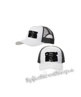PINK FLOYD - The Wall Vintage - bieločierna sieťkovaná šiltovka model "Trucker Cap"