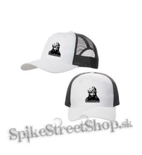 SANDOKAN - The Tiger Of Malaysia - bieločierna sieťkovaná šiltovka model "Trucker Cap"