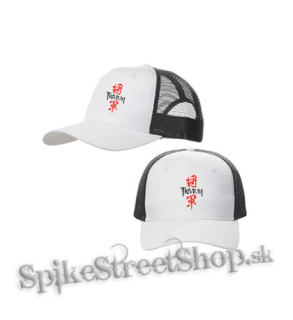 TRIVIUM - Shogun - bieločierna sieťkovaná šiltovka model "Trucker Cap"