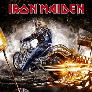 Fotonášivka IRON MAIDEN - Eddie On Motorbike