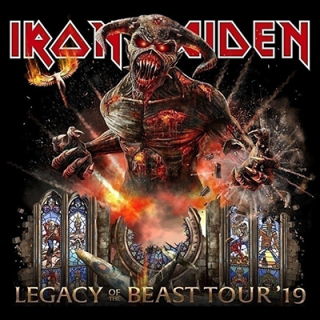 Fotonášivka IRON MAIDEN - Legacy Of Best Tour 2019