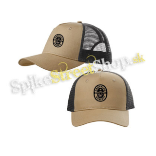 DROPKICK MURPHYS - Shamrock And Roll - pieskovočierna sieťkovaná šiltovka model "Trucker Cap"