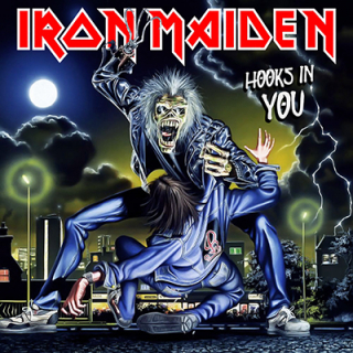 Fotonášivka IRON MAIDEN - Hooks In You
