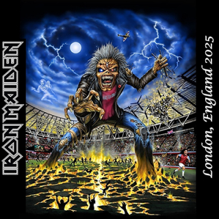 Fotonášivka IRON MAIDEN - London - England 2025