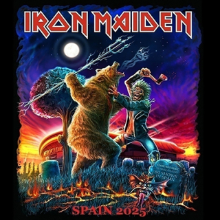 Fotonášivka IRON MAIDEN - Spain 2025