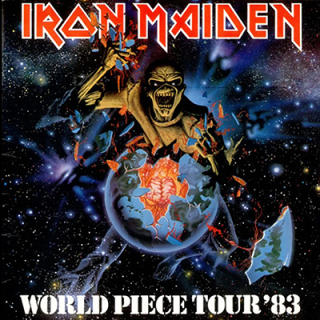 Fotonášivka IRON MAIDEN - World Piece Tour 83