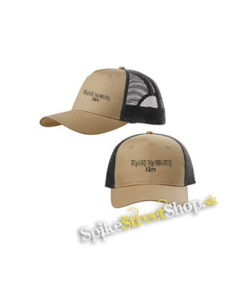 IRON MAIDEN - Killers Logo - pieskovočierna sieťkovaná šiltovka model "Trucker Cap"