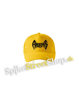 AMORPHIS - Logo - žltá šiltovka