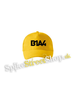 B1A4 - Logo - žltá šiltovka